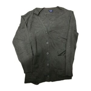 Splendid Women's Cardigan Button Up Green Small